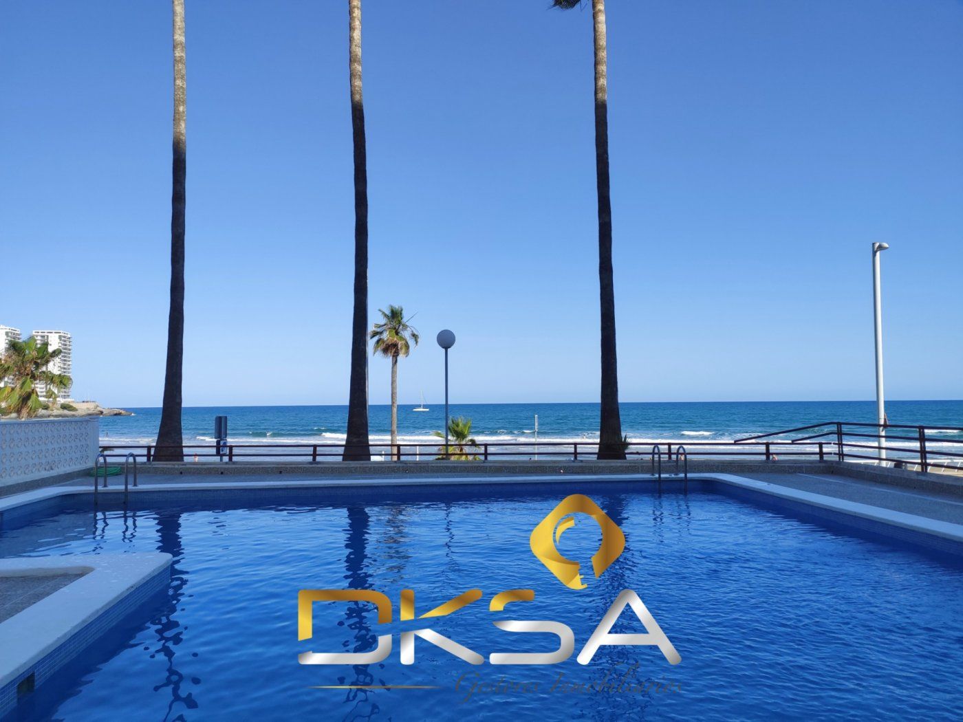 Piscina de Apartament de lloguer en Oropesa del Mar / Orpesa amb Aire condicionat, Terrassa i Piscina comunitària