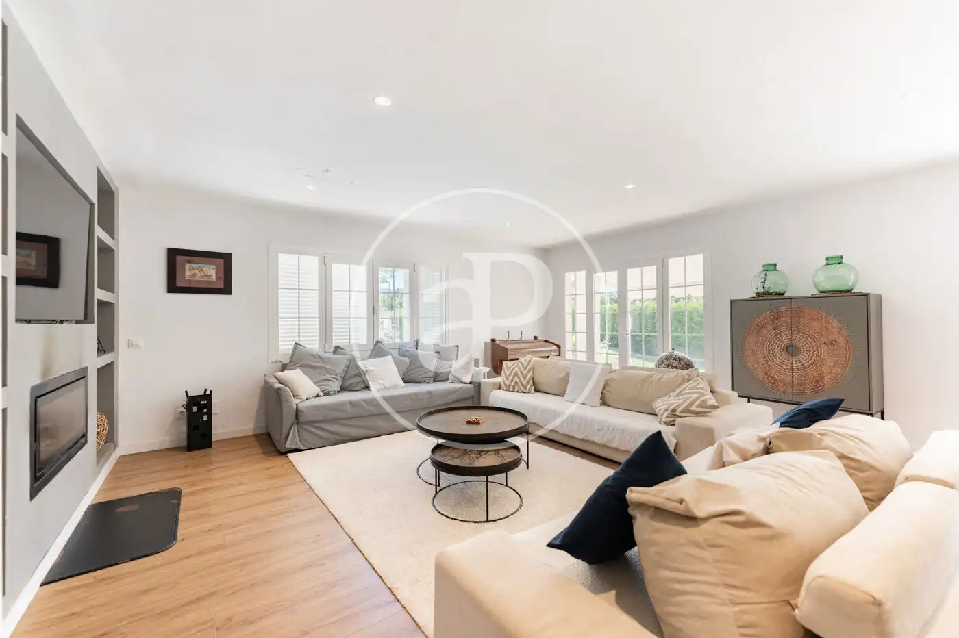 Living room of Houses for sale in Bunyola  with Air Conditioner, Heating and Private garden