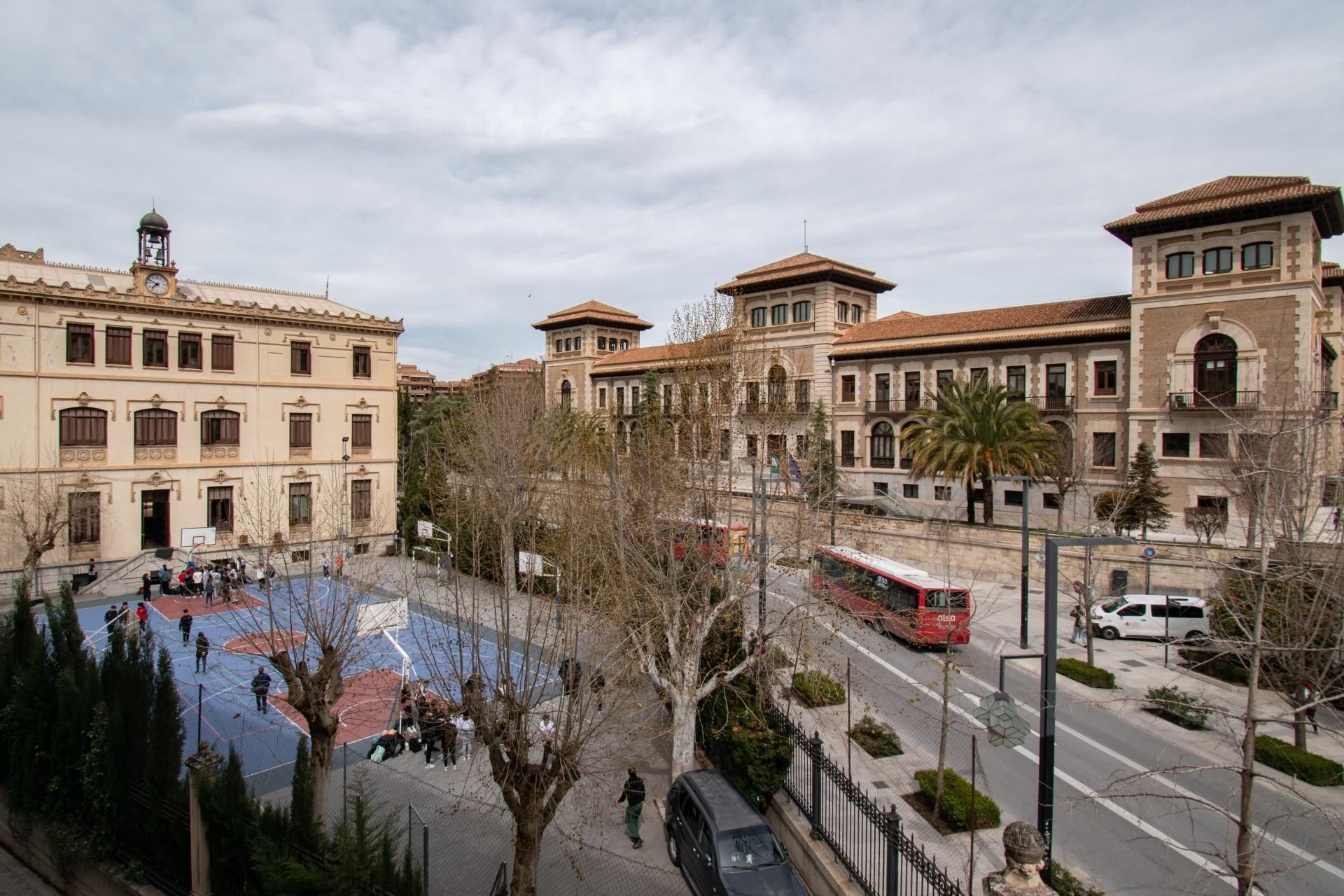 Exterior view of Flat for sale in  Granada Capital  with Heating
