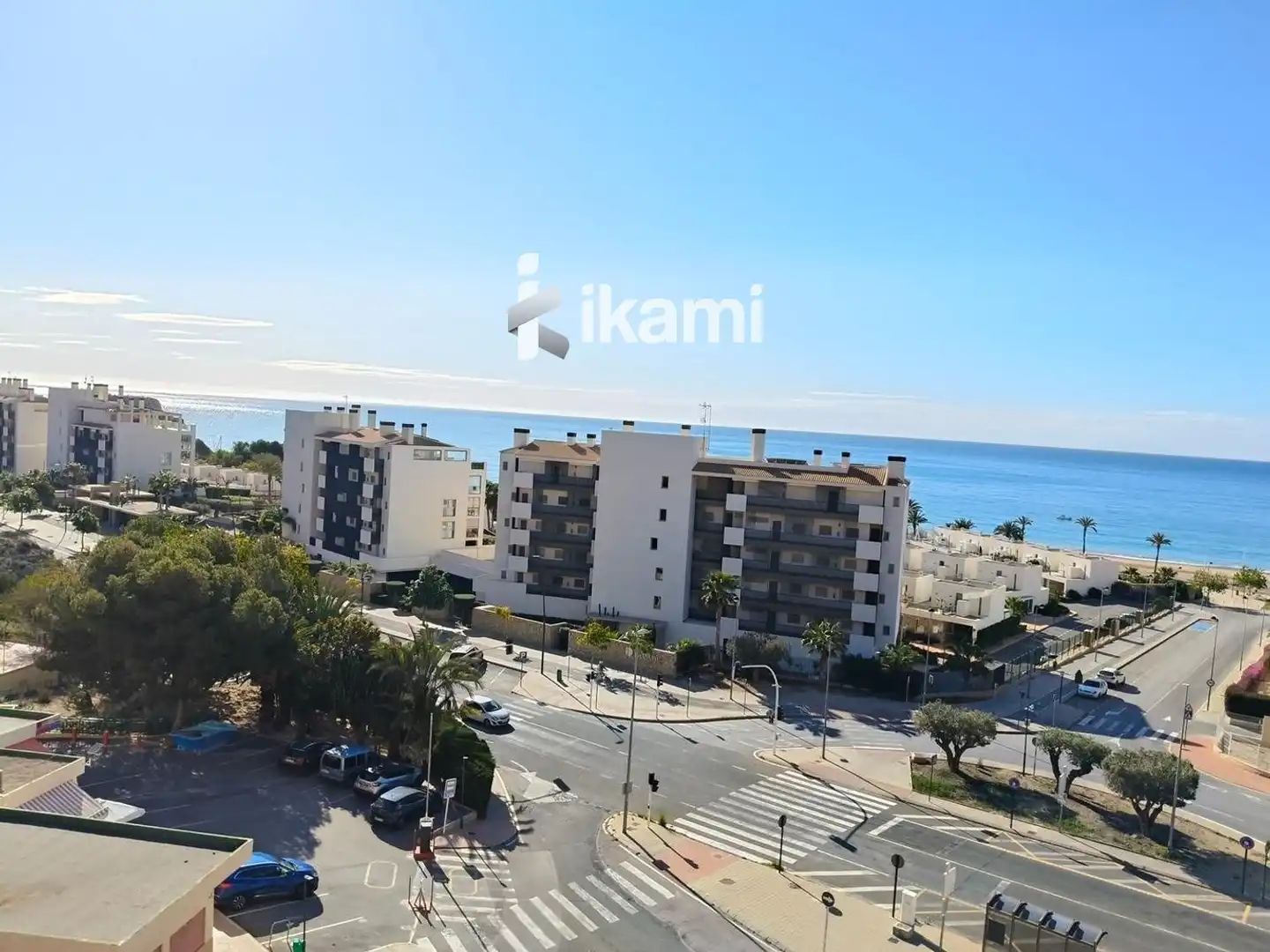 Außenansicht von Wohnung zum Verkauf in Villajoyosa / La Vila Joiosa mit Terrasse, Schwimmbad und Gemeinschaftspool