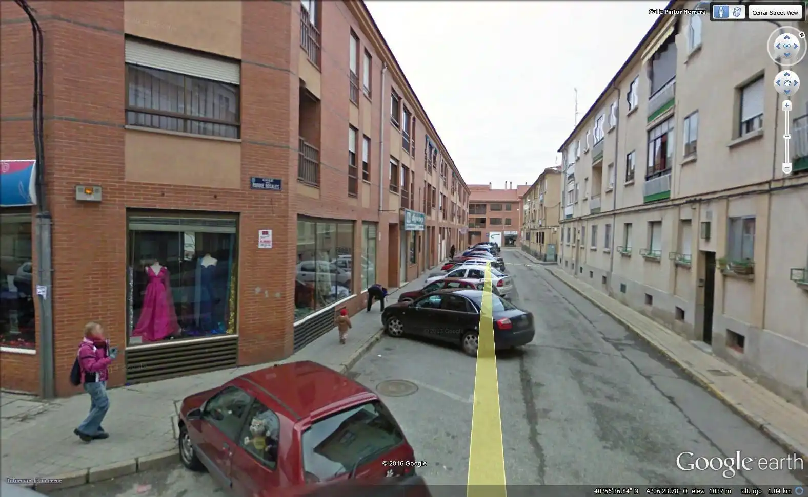 Vista exterior de Pis en venda en Segovia amb Calefacció, Parquet i Terrassa