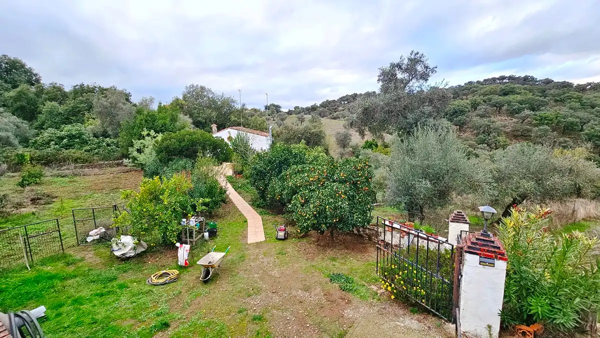 Garden of Houses for sale in Cortegana  with Private garden, Terrace and Storage room
