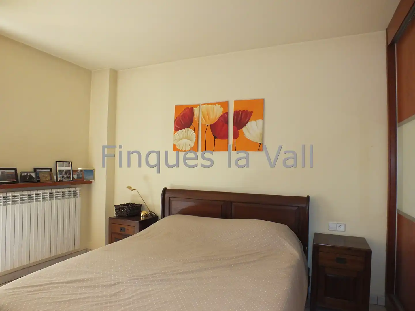 Schlafzimmer von Wohnung zum Verkauf in Taradell mit Heizung, Terrasse und Ofen