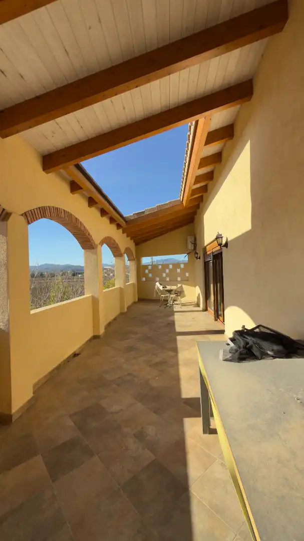 Terrassa de Casa o xalet en venda en Benissanet amb Aire condicionat, Jardí privat i Terrassa