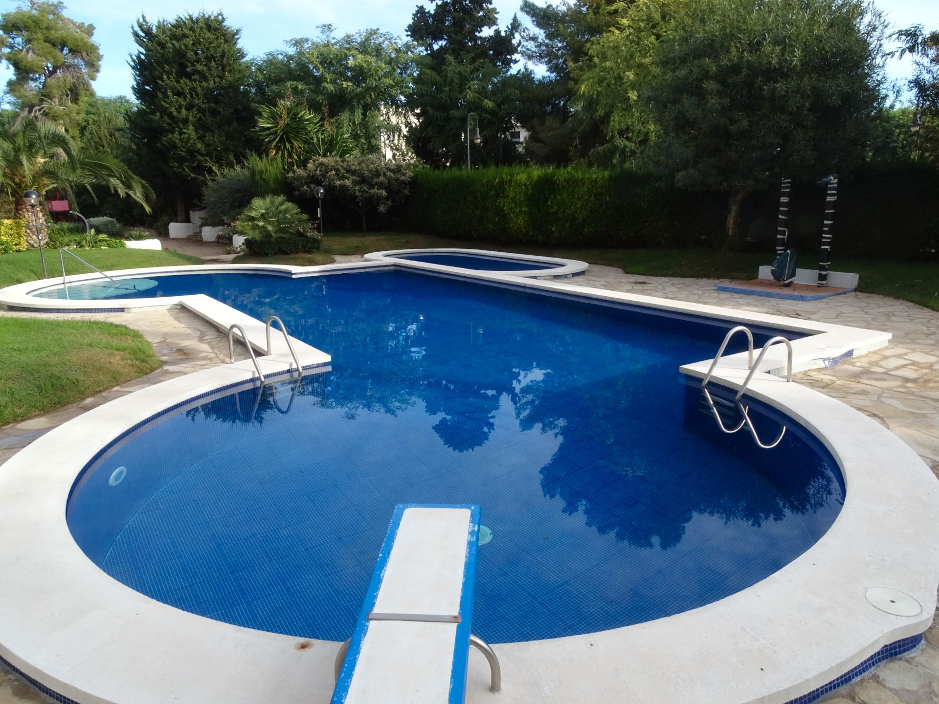 Swimming pool of Flat to rent in Roda de Berà  with Heating, Private garden and Terrace