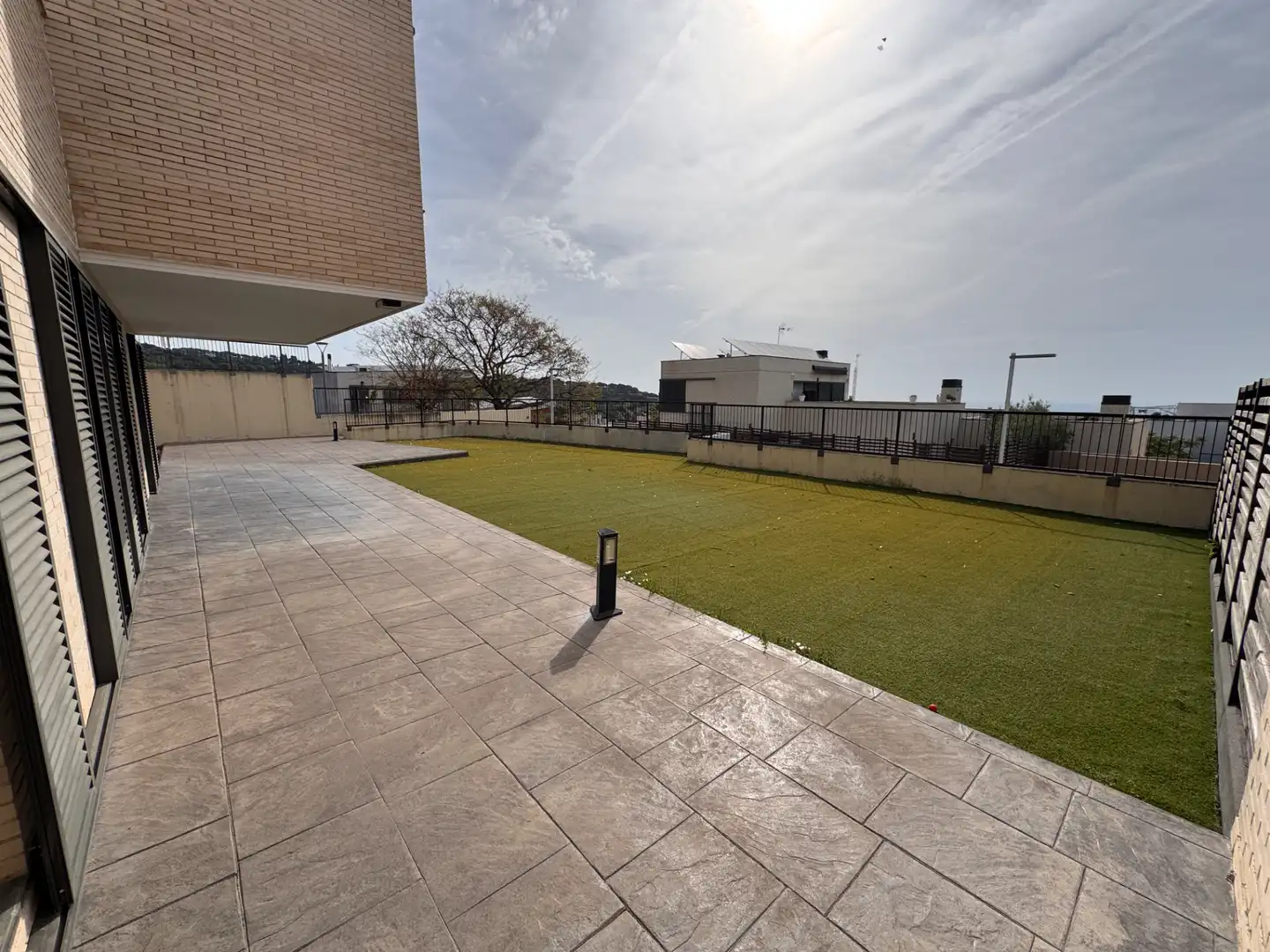 Terraza de Casa adosada en venta en Mataró con Aire acondicionado, Calefacción y Jardín privado