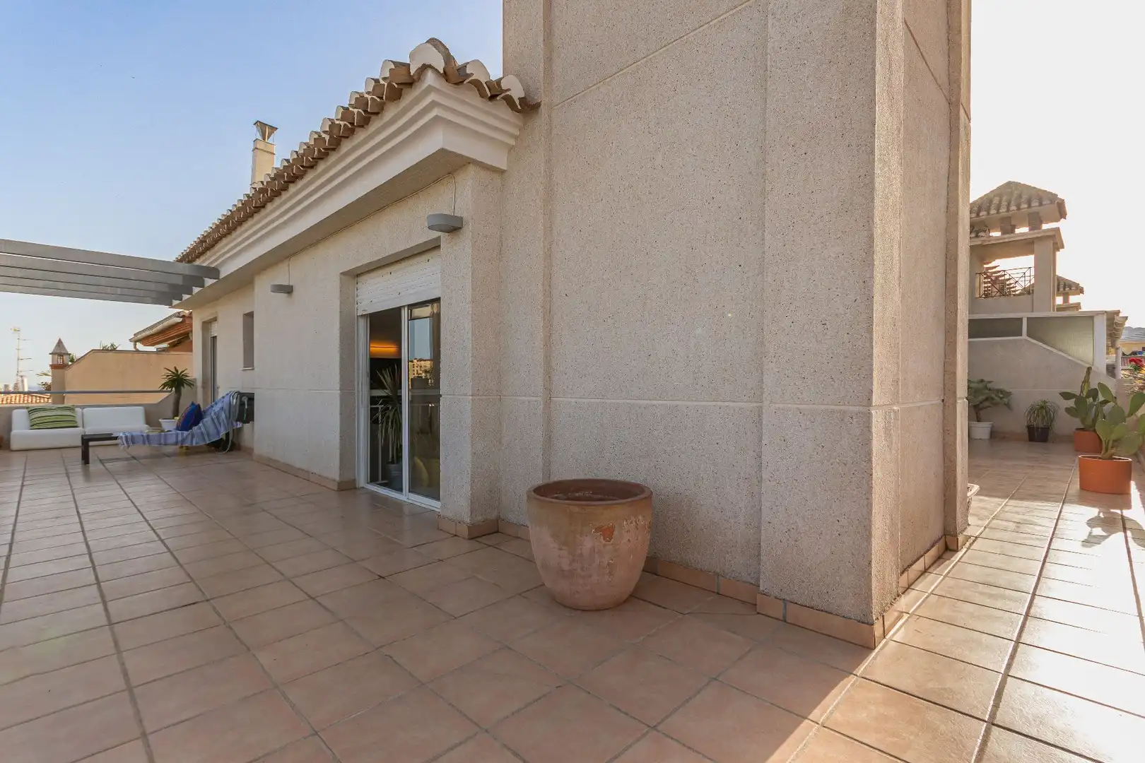 Terraza de Ático de alquiler en Almuñécar con Aire acondicionado, Terraza y Amueblado