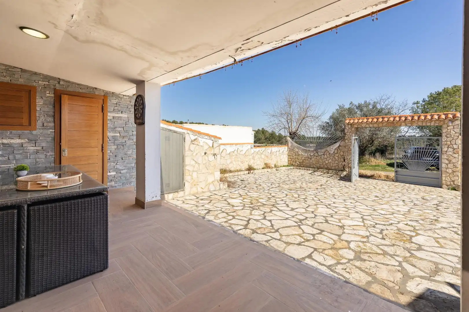 Terraza de Casa adosada en venta en Enguera con Calefacción, Terraza y Trastero