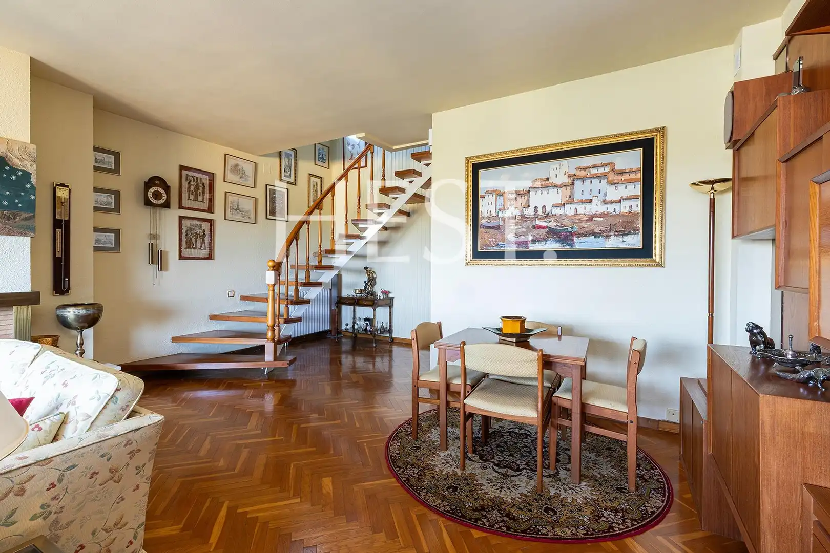 Comedor de Casa o chalet en venta en Castelldefels con Calefacción, Jardín privado y Parquet