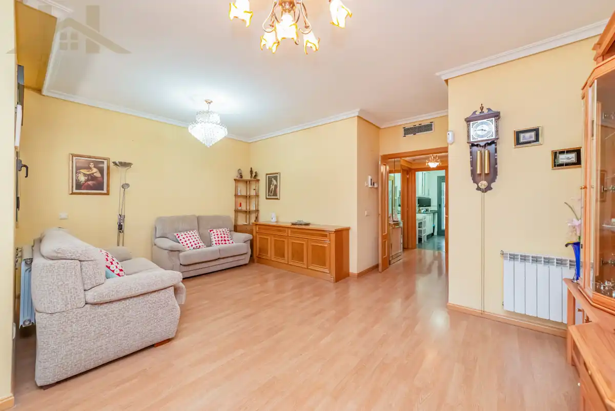 Sala de estar de Piso en venta en Leganés con Aire acondicionado, Calefacción y Terraza