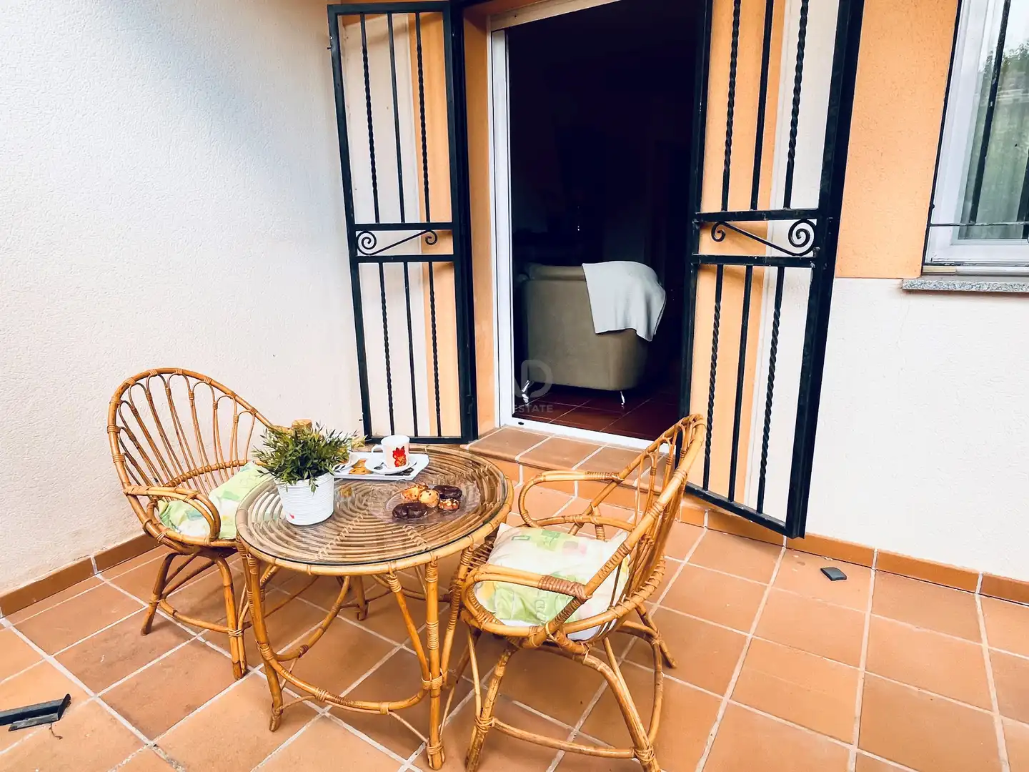 Terraza de Casa adosada en venta en Herradón de Pinares con Calefacción