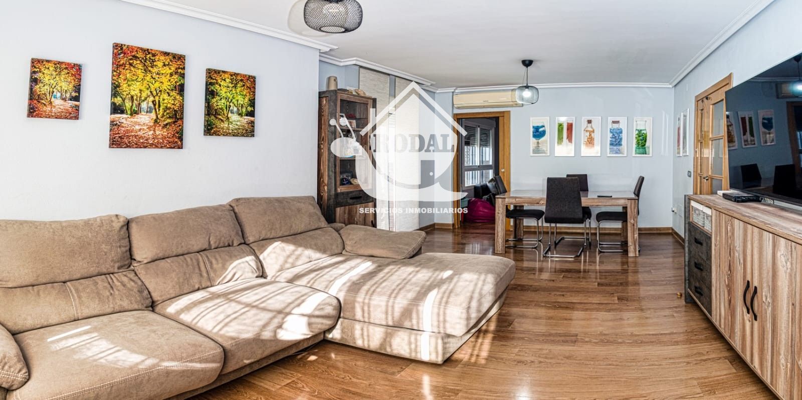 Sala de estar de Dúplex en venta en Huércal de Almería con Aire acondicionado, Calefacción y Jardín privado