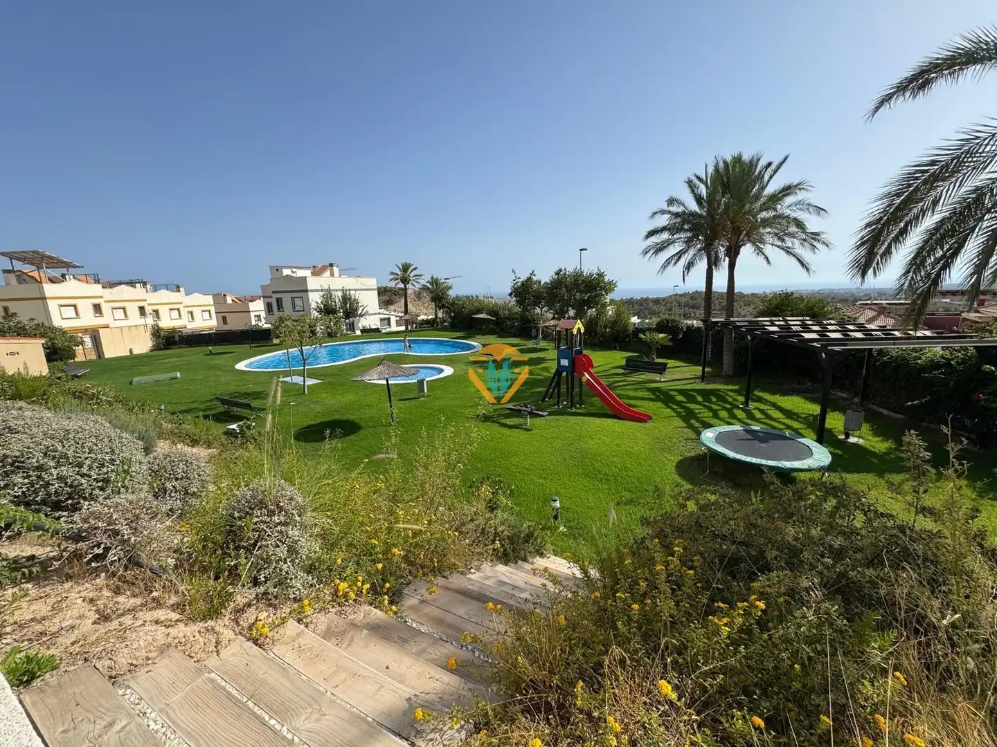 Swimming pool of Detached homes for sale in Finestrat  with Air Conditioner, Balcony and Community pool