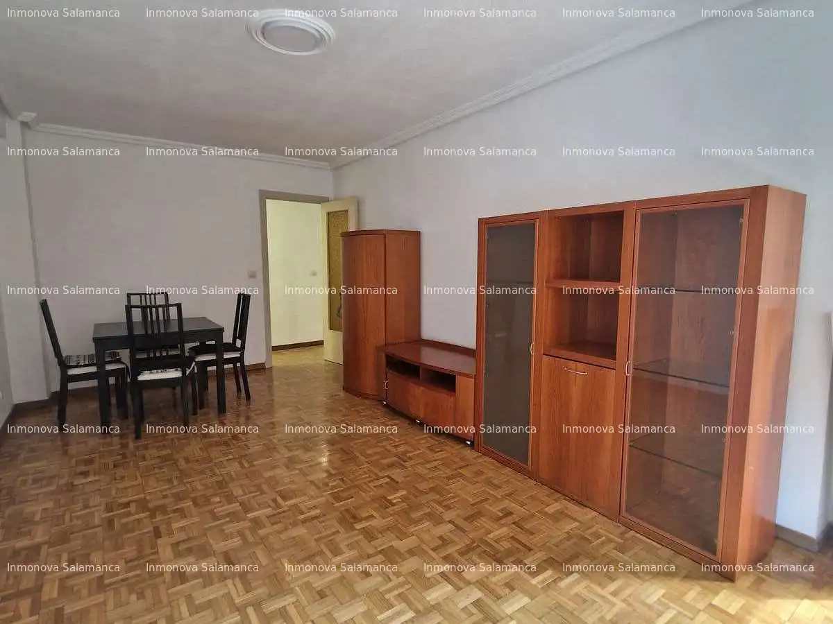 Living room of Flat for share in Salamanca  with Heating, Terrace and Furnished