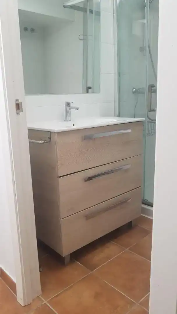Bathroom of Study for rent in Villamayor  with Swimming Pool