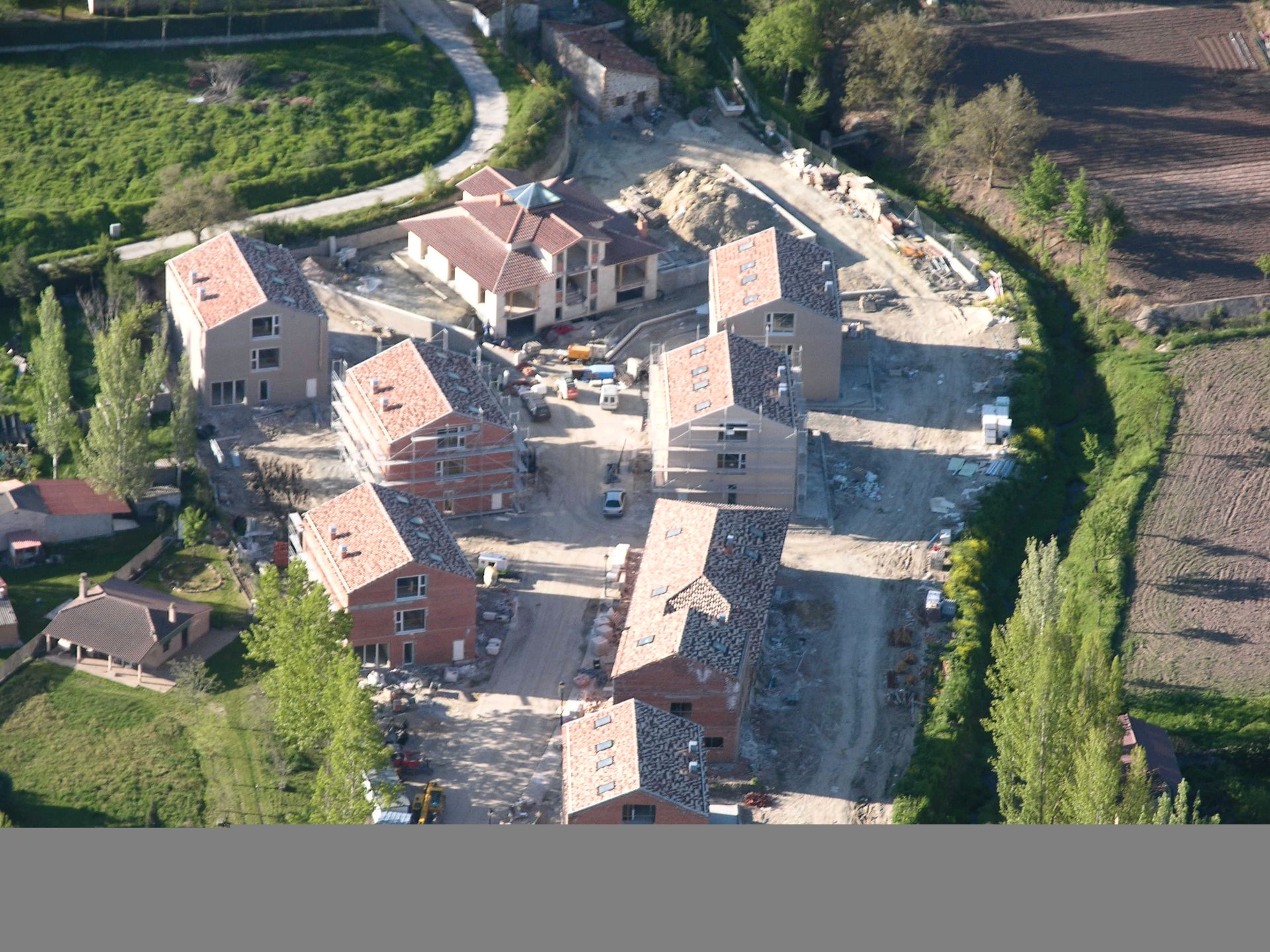 Vista exterior de Casa adosada en venta en Sigüenza con Jardín privado, Trastero y Amueblado