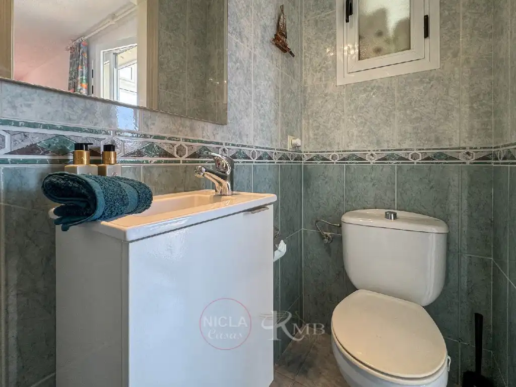 Baño de Apartamento en venta en Vera con Aire acondicionado, Jardín privado y Terraza