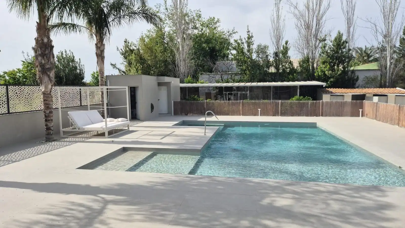 Swimming pool of Houses for sale in Murcia  with Air Conditioner, Heating and Parquet flooring