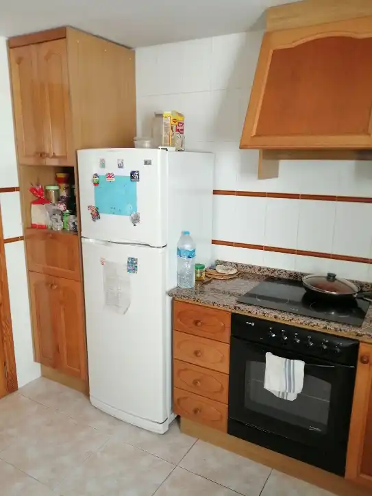 Cuina de Pis en venda en Sueca amb Aire condicionat, Moblat i Balcó