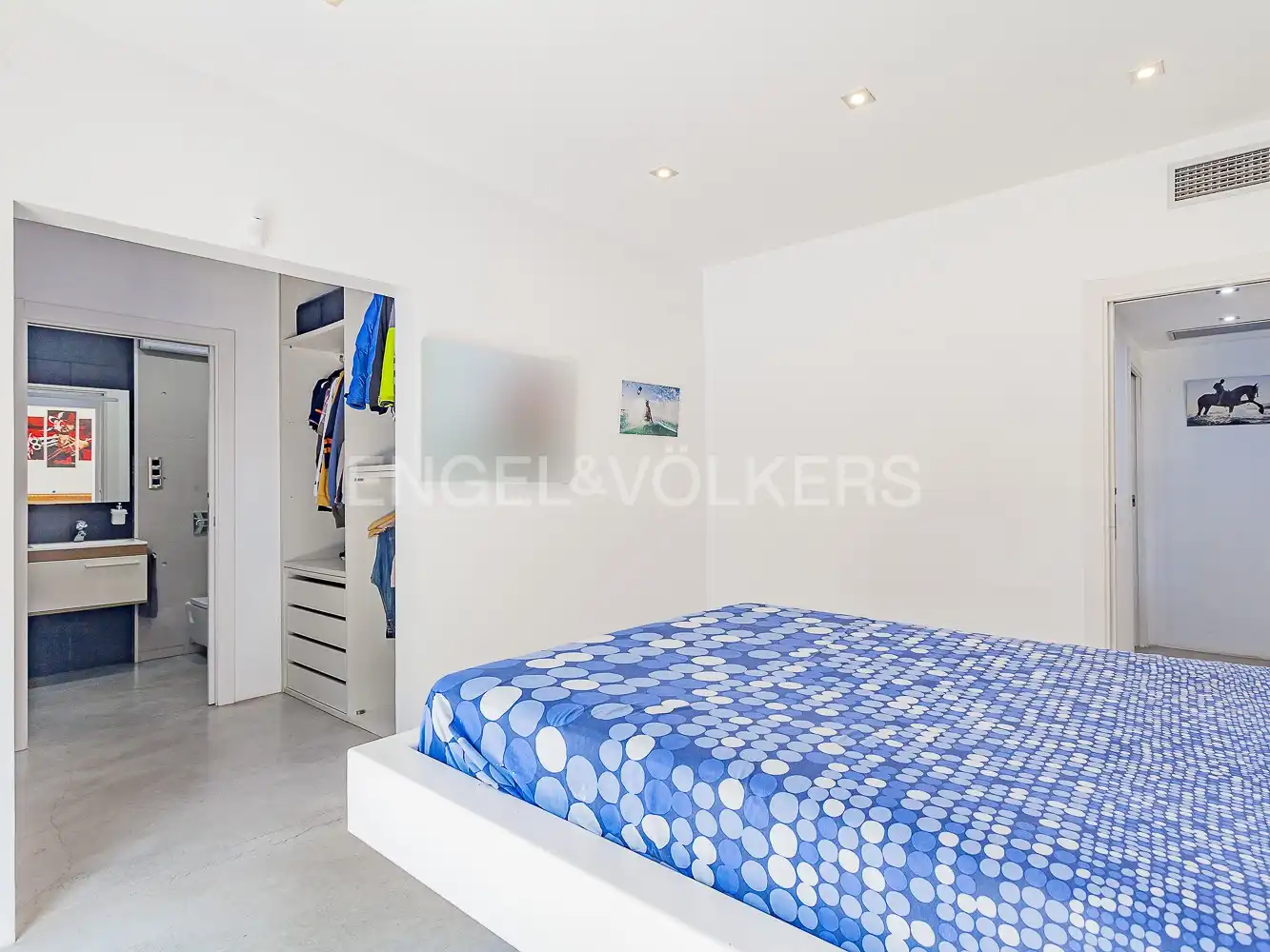 Bedroom of Houses for rent in Castelldefels  with Air Conditioner, Heating and Private garden