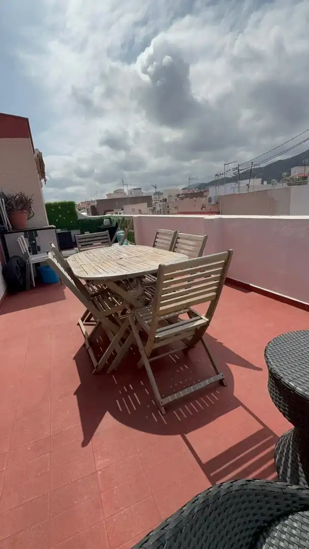 Terraza de Ático en venta en Benicasim / Benicàssim con Terraza, Amueblado y Balcón