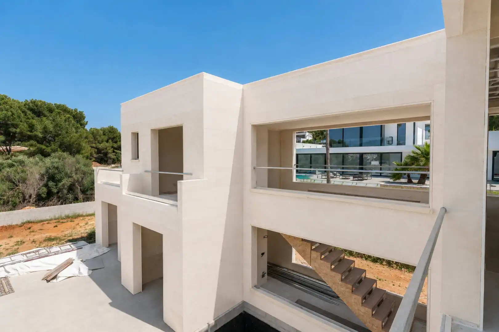 Vista exterior de Casa o chalet en venta en Jávea / Xàbia con Aire acondicionado, Calefacción y Jardín privado