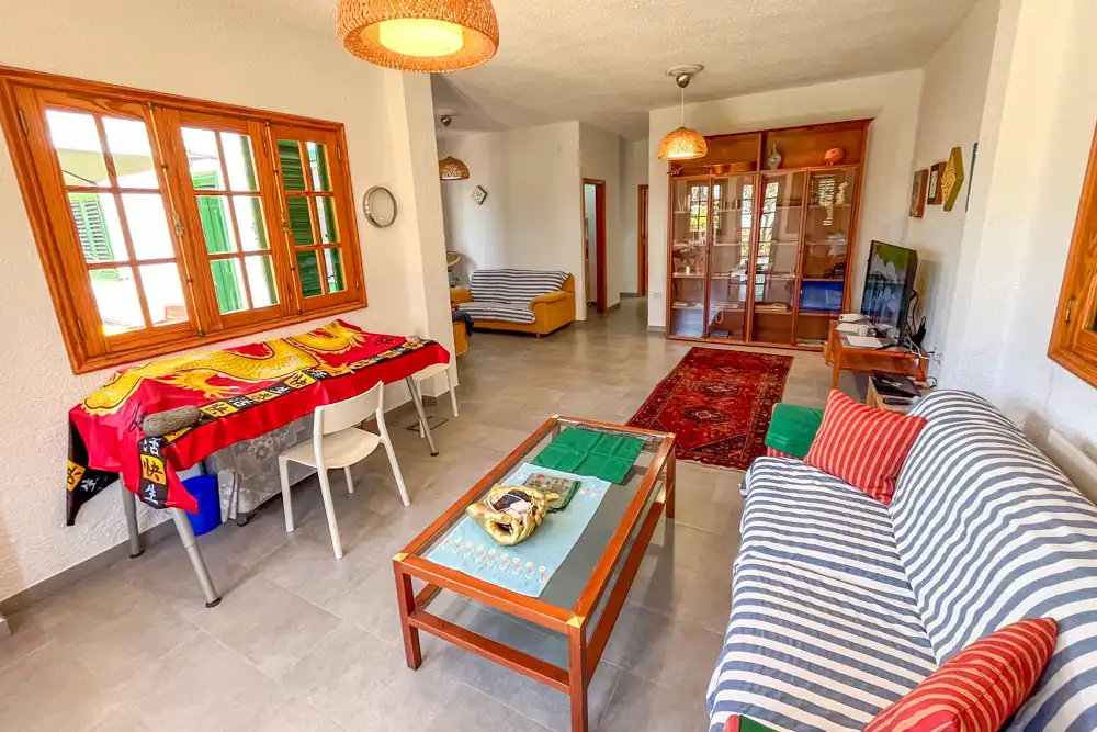 Sala d'estar de Casa o xalet en venda en San Sebastián de la Gomera amb Terrassa i Moblat
