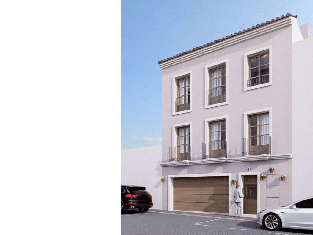 Vista exterior de Residencial en venda en Estepona