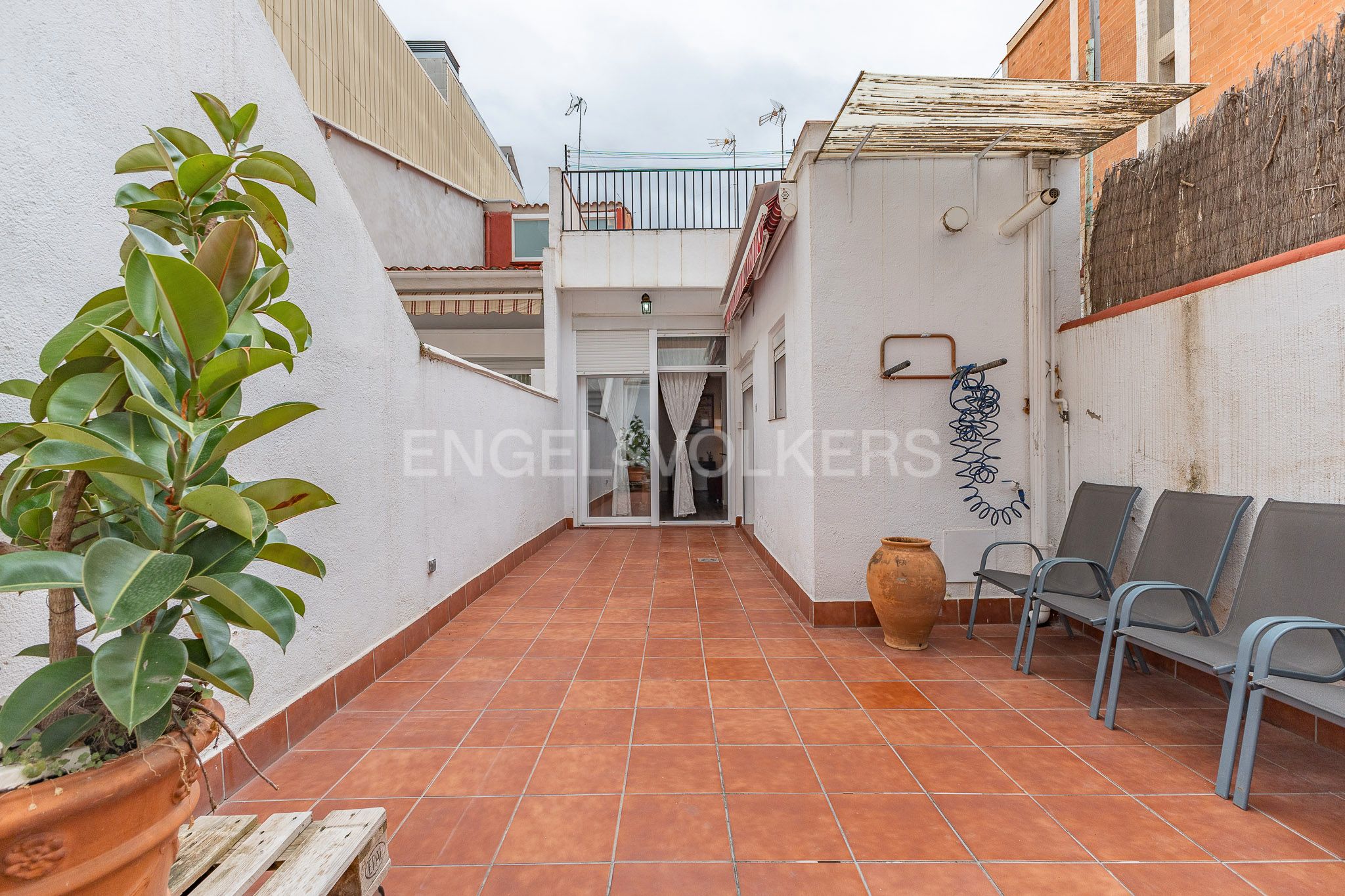 Terrassa de Casa o xalet en venda en Sabadell amb Aire condicionat, Calefacció i Jardí privat