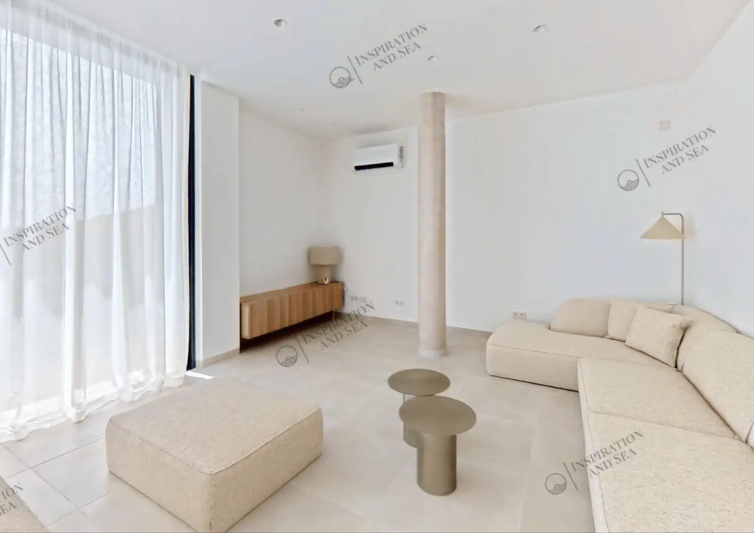 Sala d'estar de Casa o xalet de lloguer en Eivissa amb Aire condicionat, Calefacció i Jardí privat