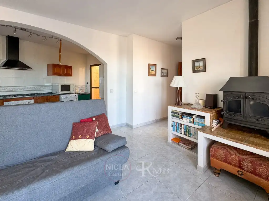 Sala de estar de Casa o chalet en venta en Bédar con Aire acondicionado, Calefacción y Jardín privado