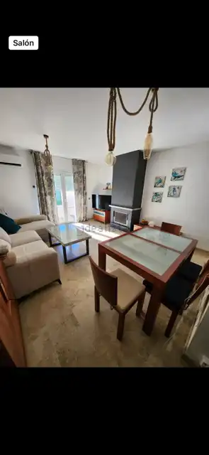 Living room of Detached homes for rent in Estepona  with Air Conditioner, Terrace and Oven