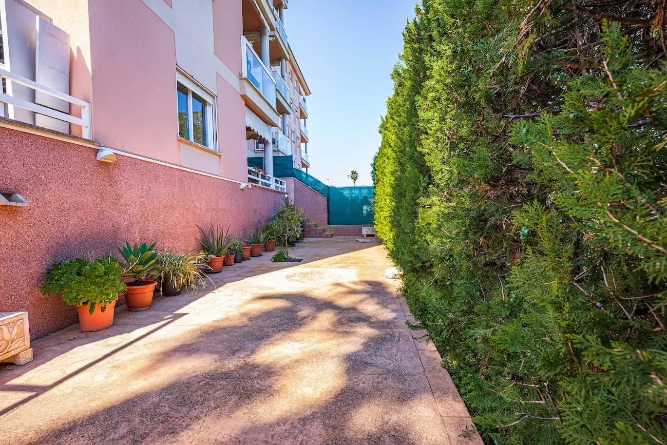 Exterior view of Ground floor for sale in Llucmajor  with Air Conditioner, Private garden and Terrace