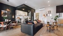 Living room of Apartment to rent in  Barcelona Capital  with Air Conditioner, Heating and Furnished
