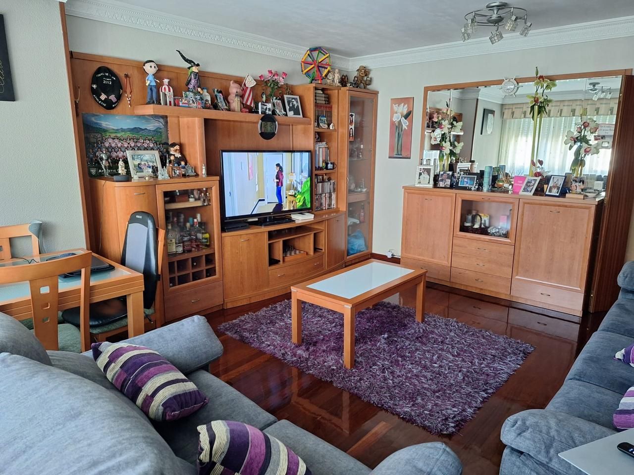 Living room of Flat for sale in Barakaldo   with Heating, Storage room and Furnished