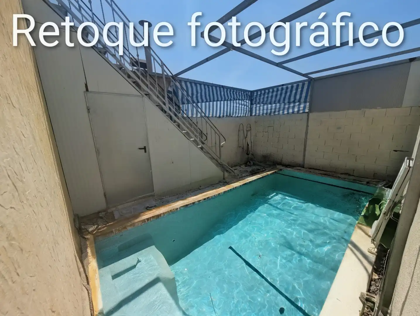 Piscina de Casa adosada en venta en Cartagena con Aire acondicionado, Jardín privado y Terraza