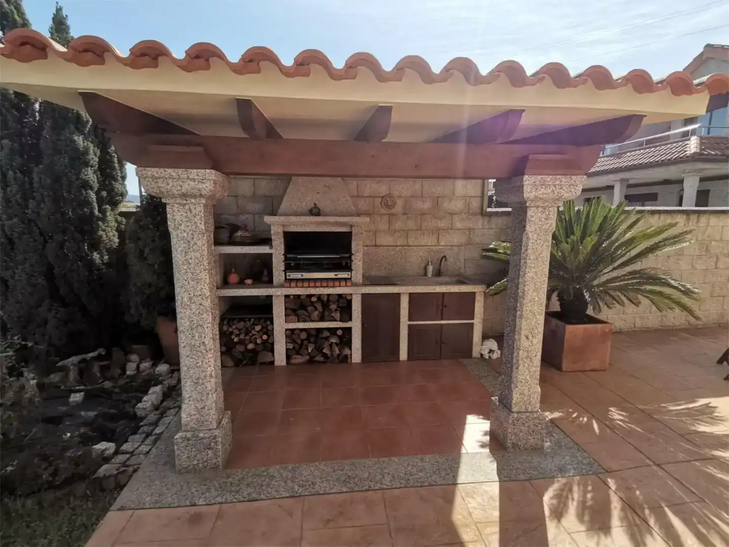 Terrassa de Casa o xalet en venda en Tomiño amb Piscina i Balcó