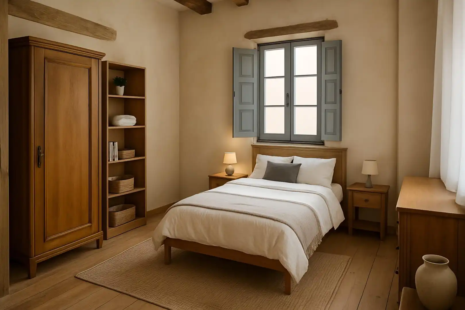 Bedroom of Houses for sale in Rubiá  with Heating, Private garden and Storage room