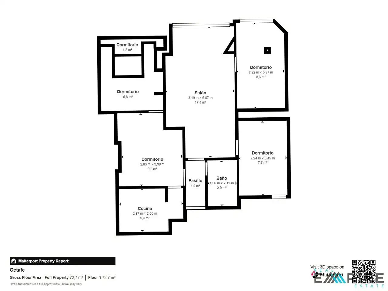 Flat for sale in Getafe  with Heating, Terrace and Storage room