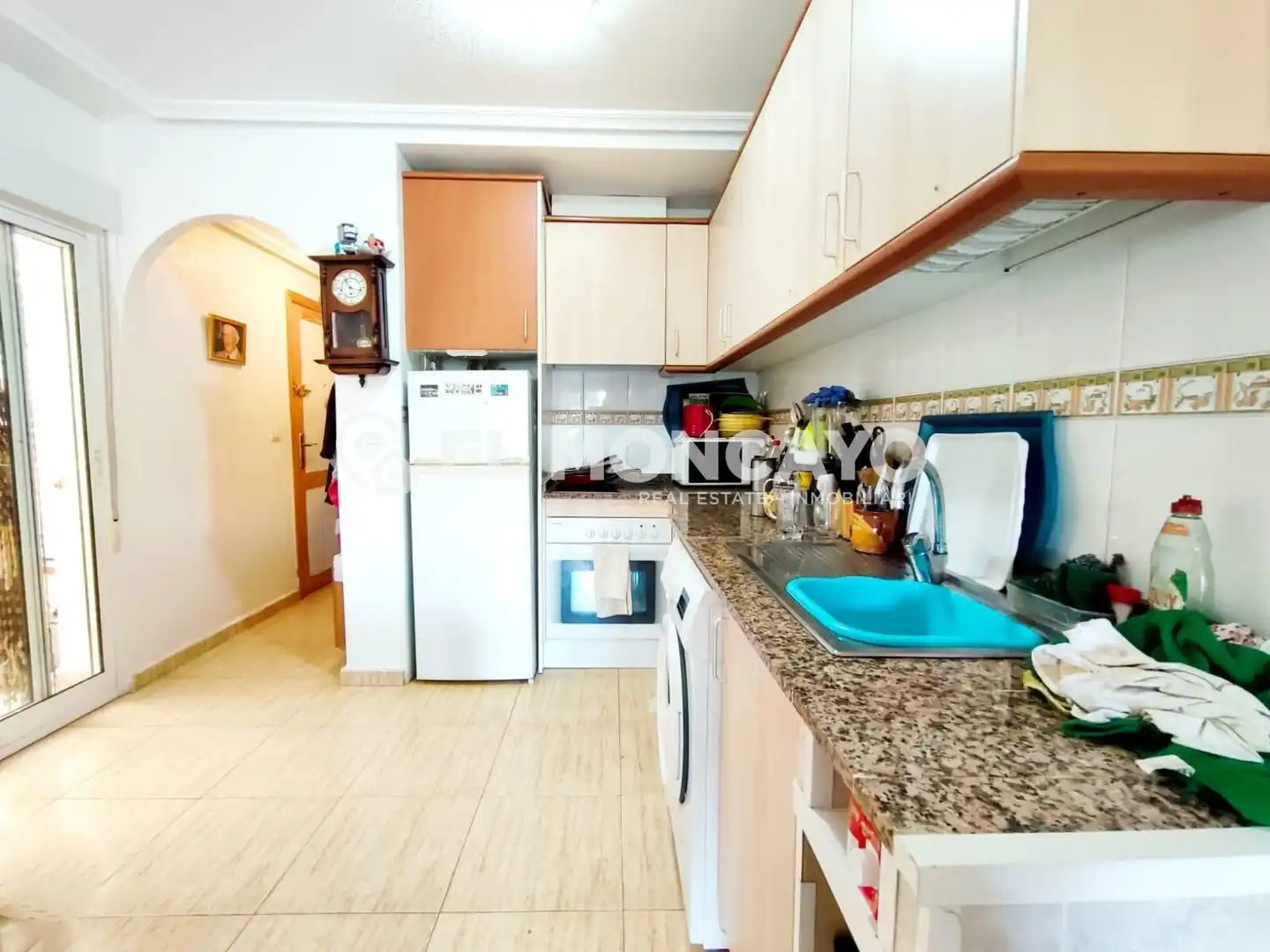 Cocina de Apartamento en venta en Formentera del Segura con Aire acondicionado, Calefacción y Jardín privado