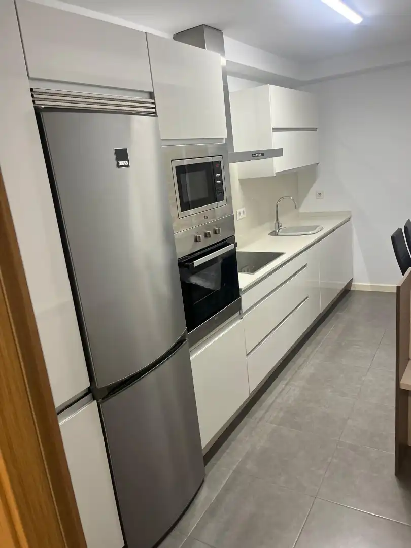 Kitchen of Flat for rent in Santiago de Compostela   with Furnished