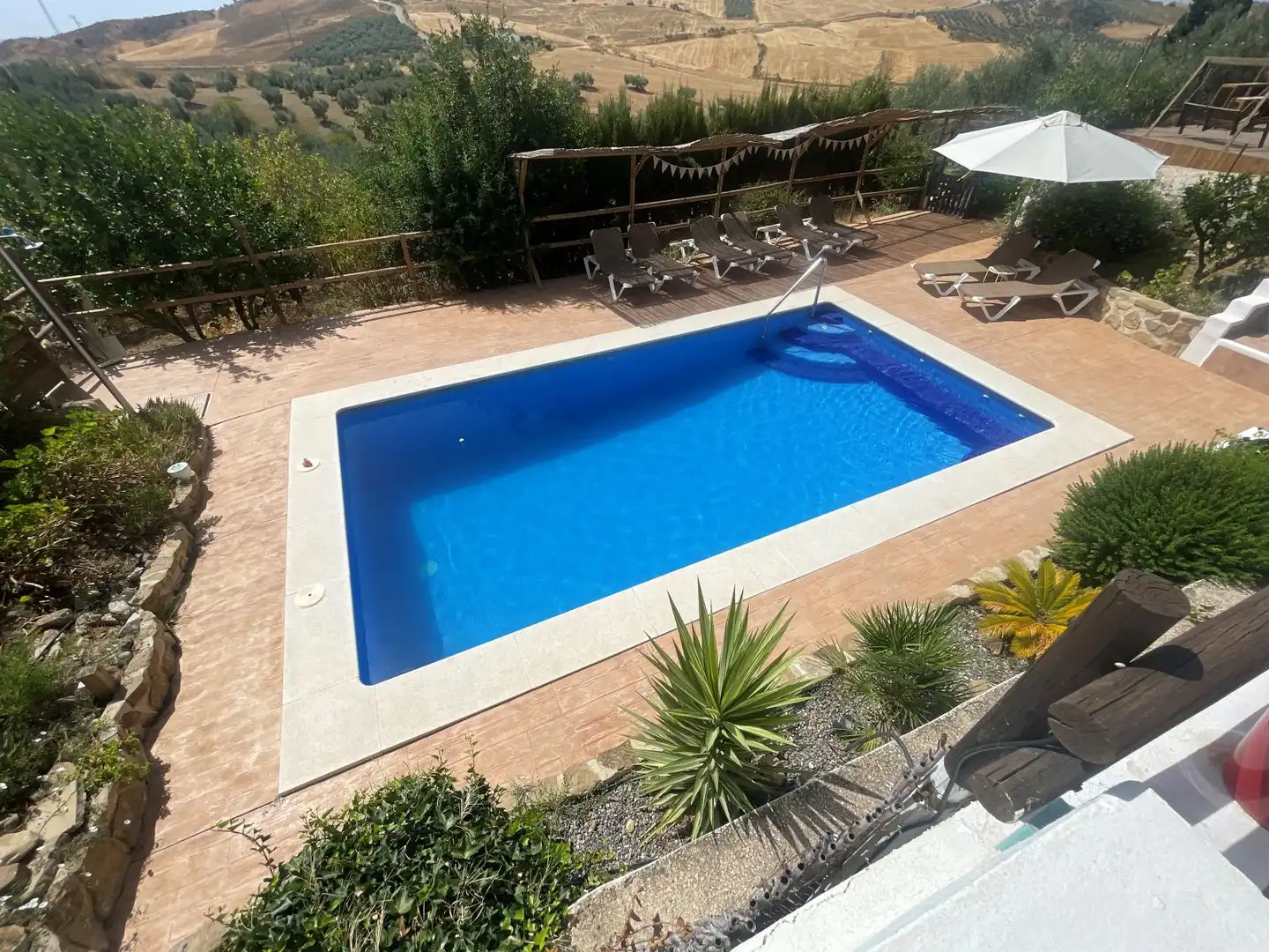 Swimming pool of Country homes for sale in Villanueva de la Concepción  with Air Conditioner, Heating and Private garden