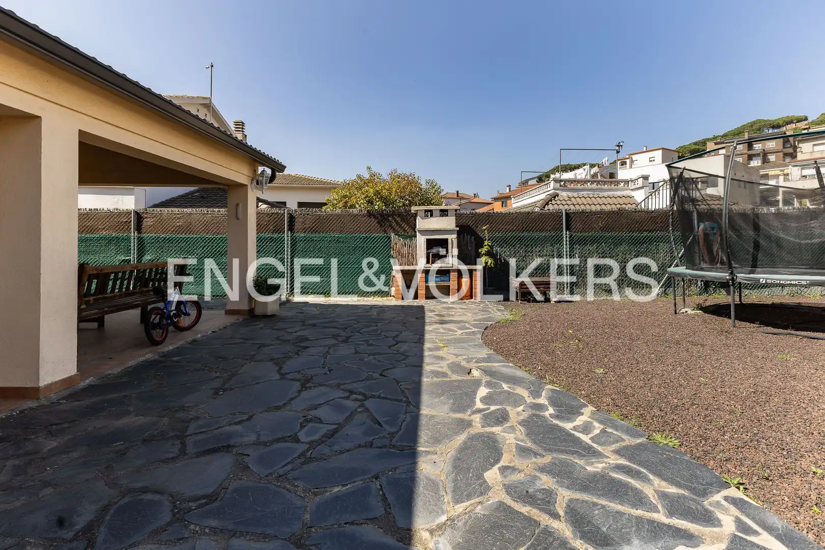 Exterior view of Houses for sale in Sant Fost de Campsentelles  with Air Conditioner, Heating and Private garden