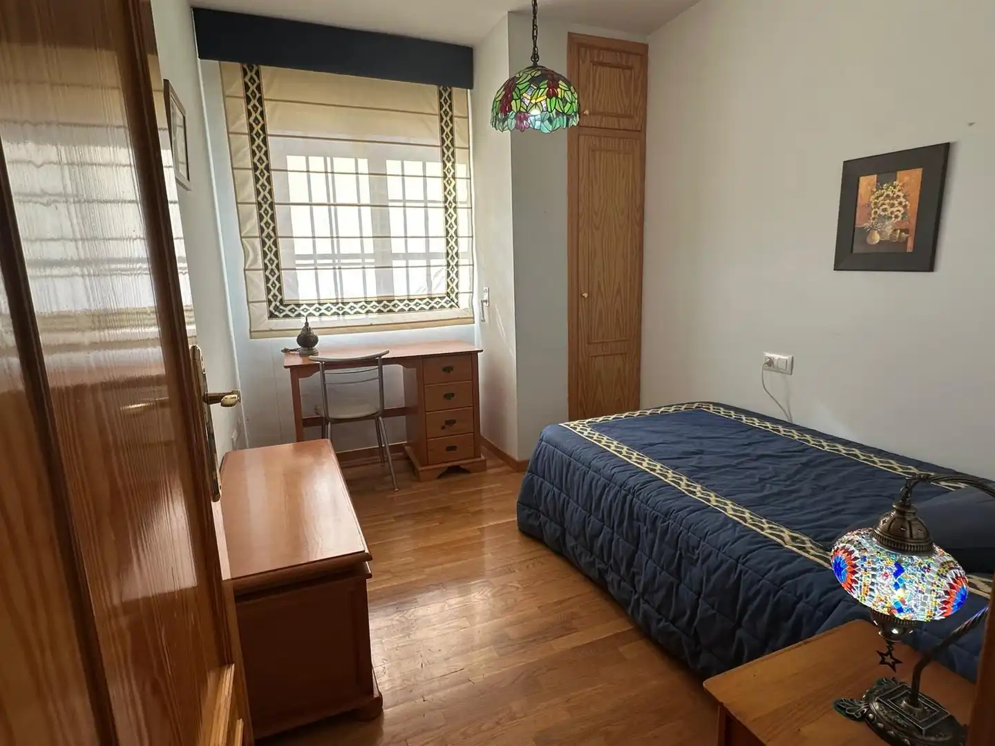 Bedroom of Flat for sale in Murcia  with Air Conditioner, Private garden and Storage room