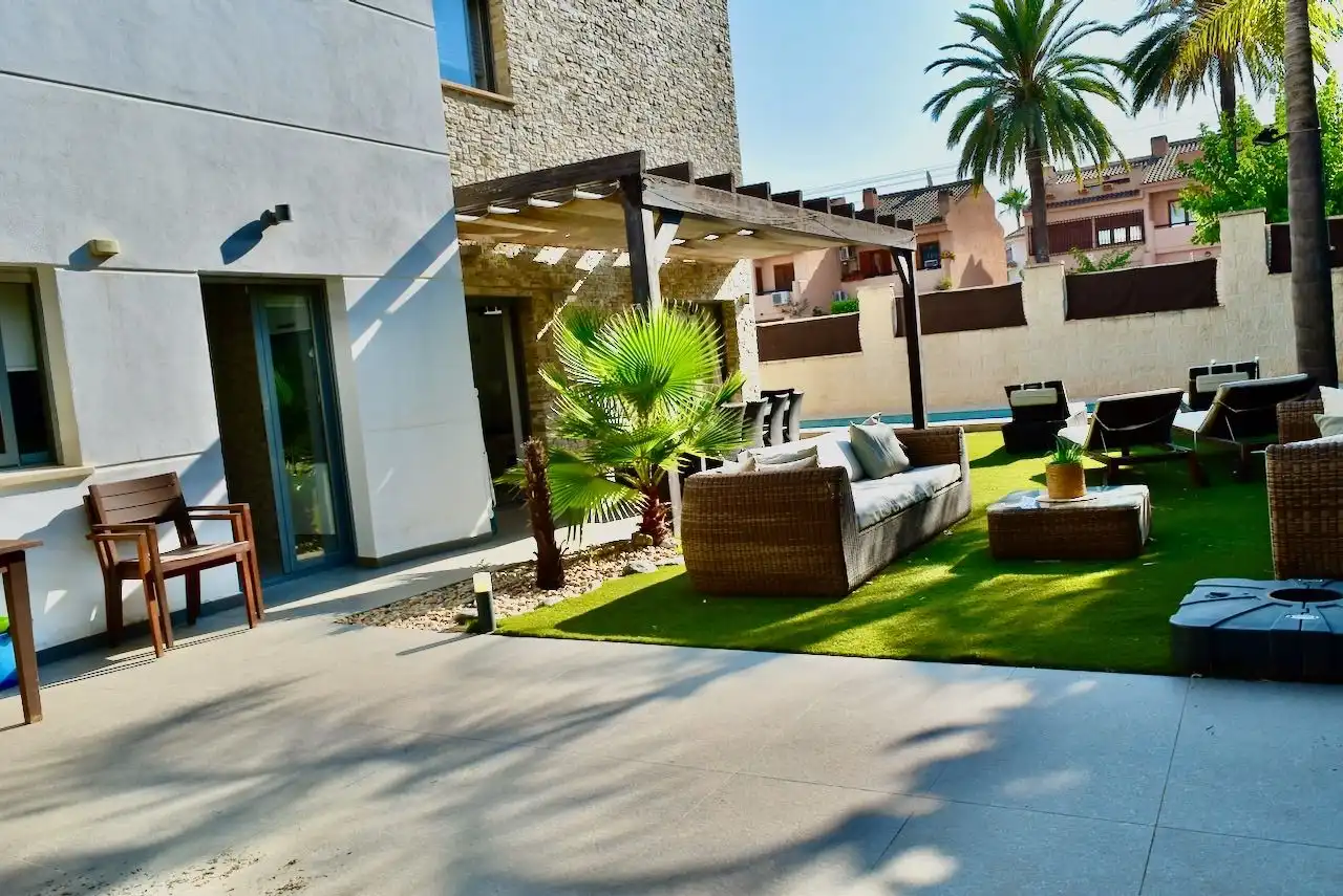 Terraza de Casa o chalet en venta en L'Alfàs del Pi con Aire acondicionado, Calefacción y Terraza