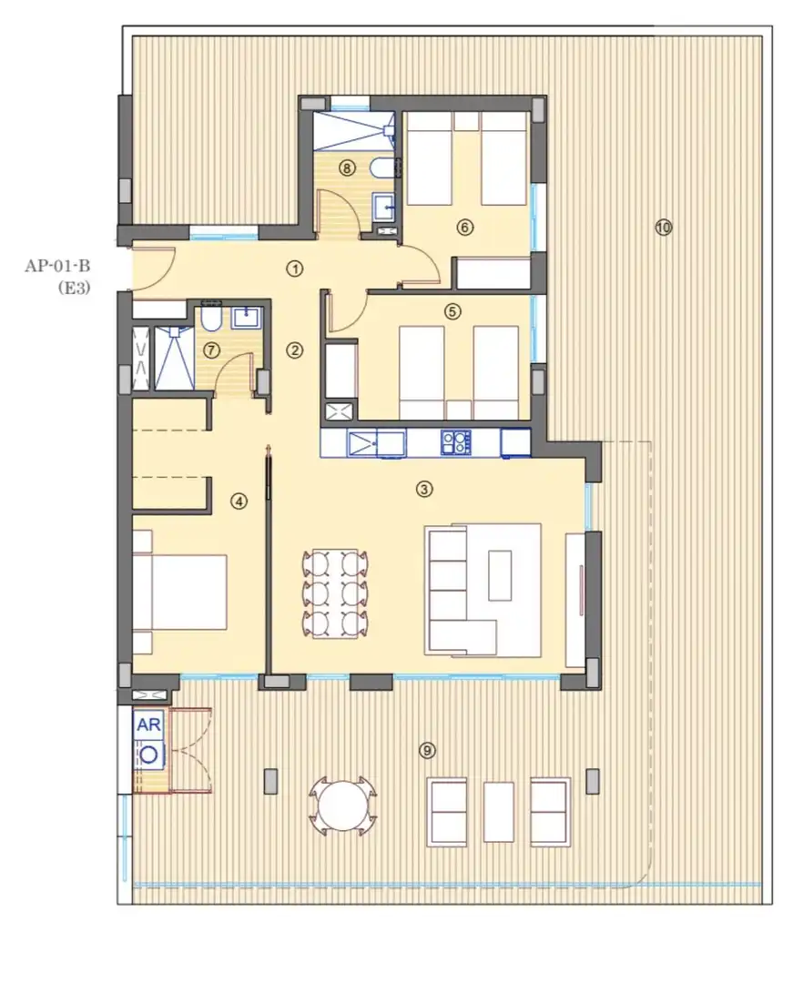 Apartment with pool for sale in Aigualera, imagen 2
