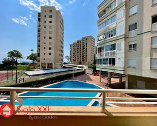 Swimming pool of Flat for sale in Benicasim / Benicàssim  with Terrace and Swimming Pool