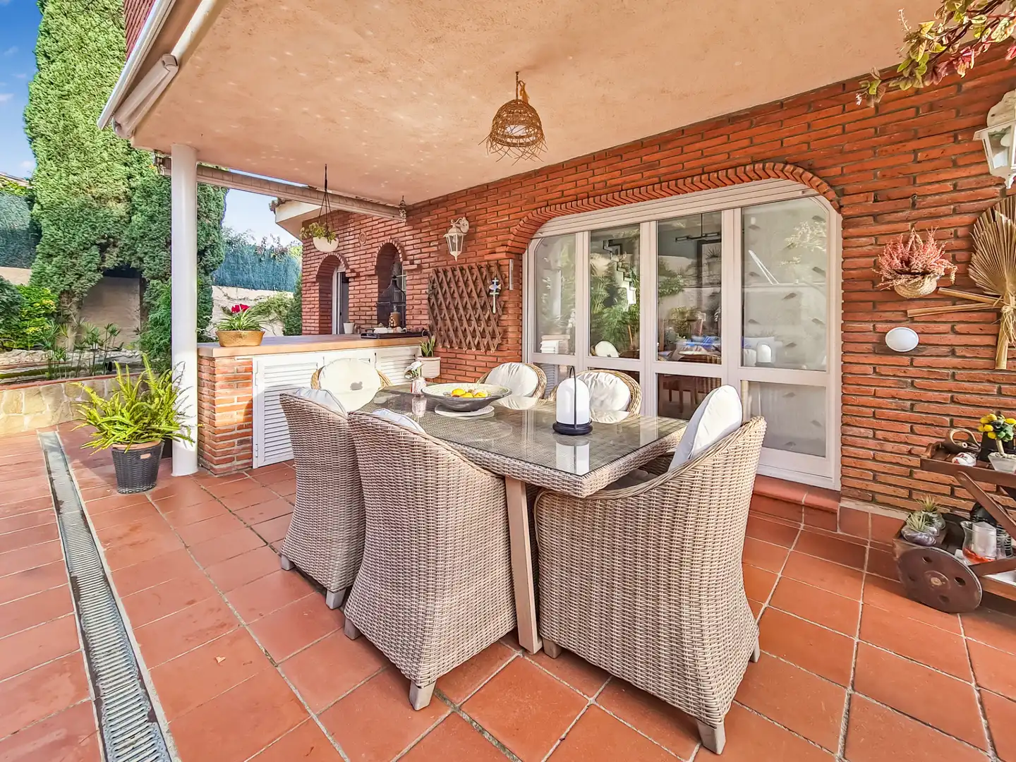 Terraza de Casa o chalet en venta en Alella con Calefacción, Jardín privado y Terraza