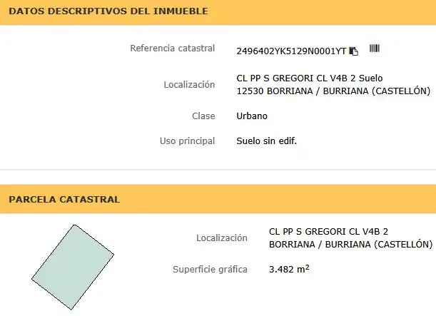 Terreno residencial en venta en Plaça Poligono 12 416, imagen 2