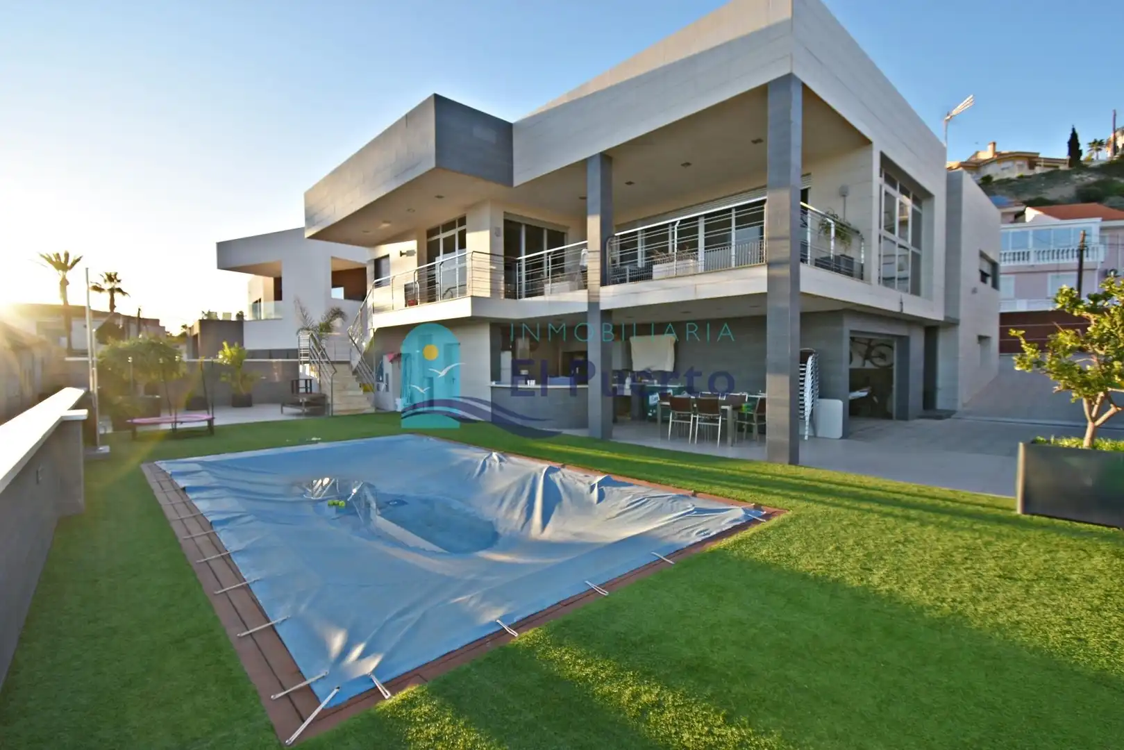 Piscina de Casa o xalet en venda en Mazarrón amb Aire condicionat, Calefacció i Jardí privat